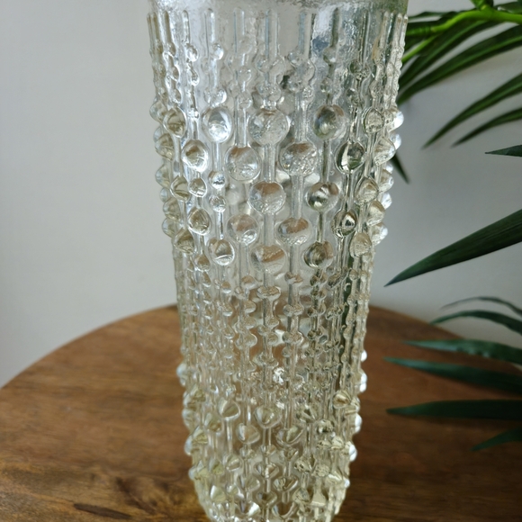 MCM Vintage Med Sklo Union Candle Wax Art Glass Vase Frantesik Peceny - Picture 2 of 7